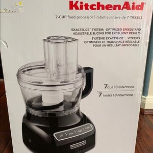 KitchenAid 7 Cups Food Processor - new in box